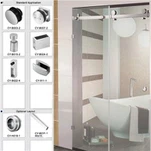 Делови окова за стаклена туш врата